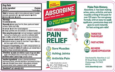 Label (Label Abs Jr 4 Oz)